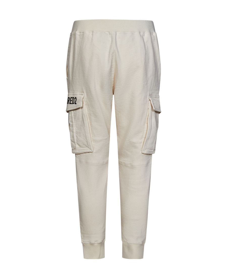 Dsquared2 Leisure Stretch Sweatpants In Nude