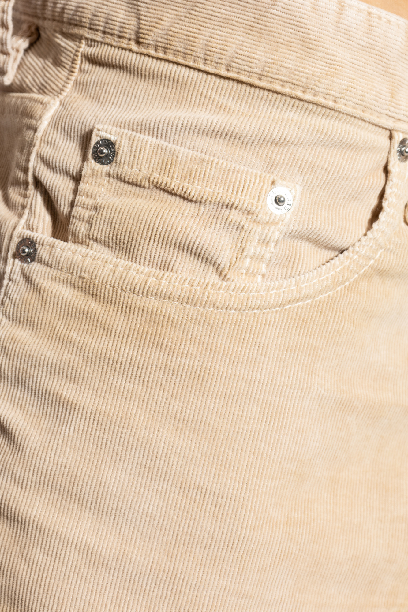 Dsquared2 Casual Pants With Belt Loops In Pink