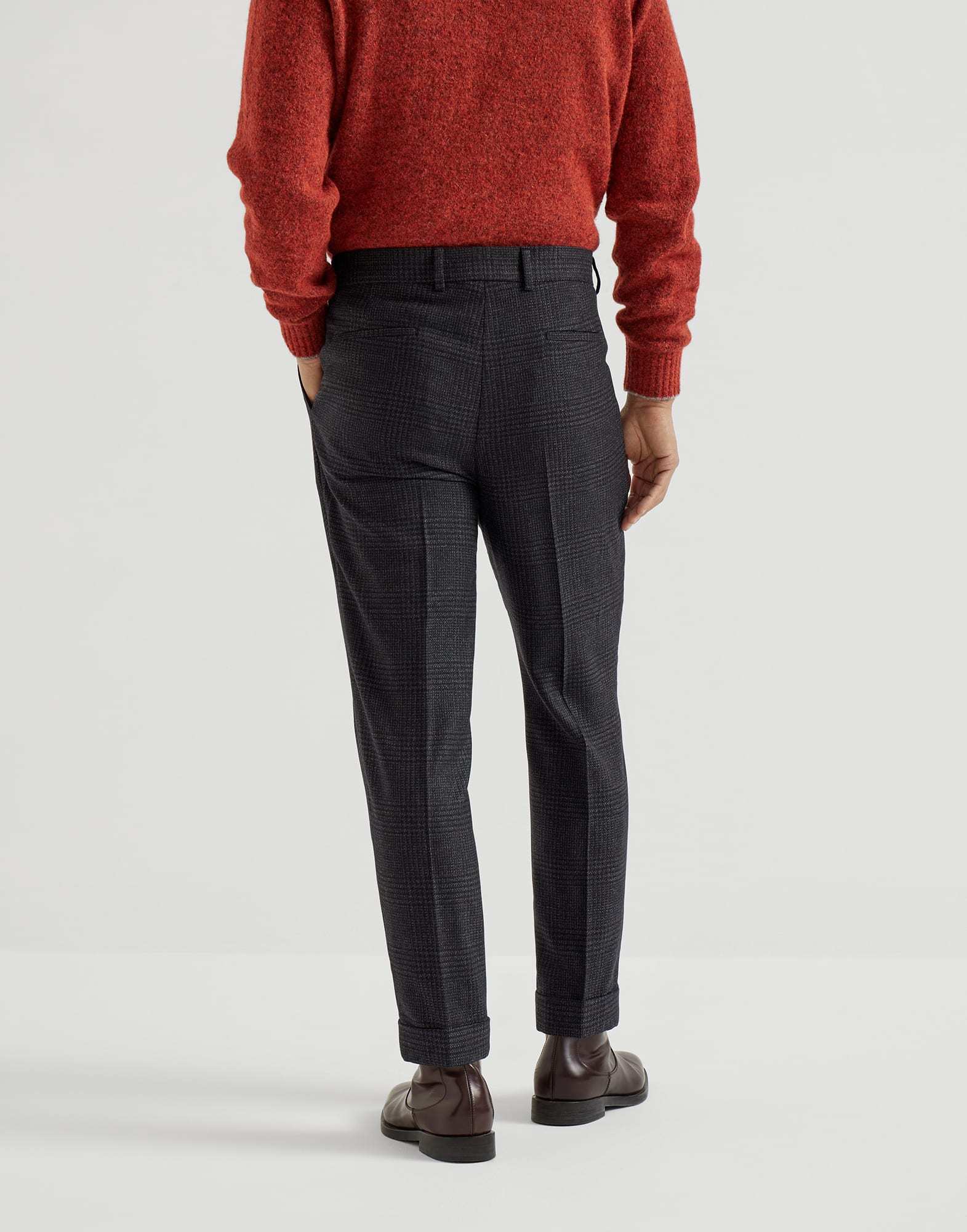 Brunello Cucinelli Slim-fit Pleated Linen Suit Trousers In Gray