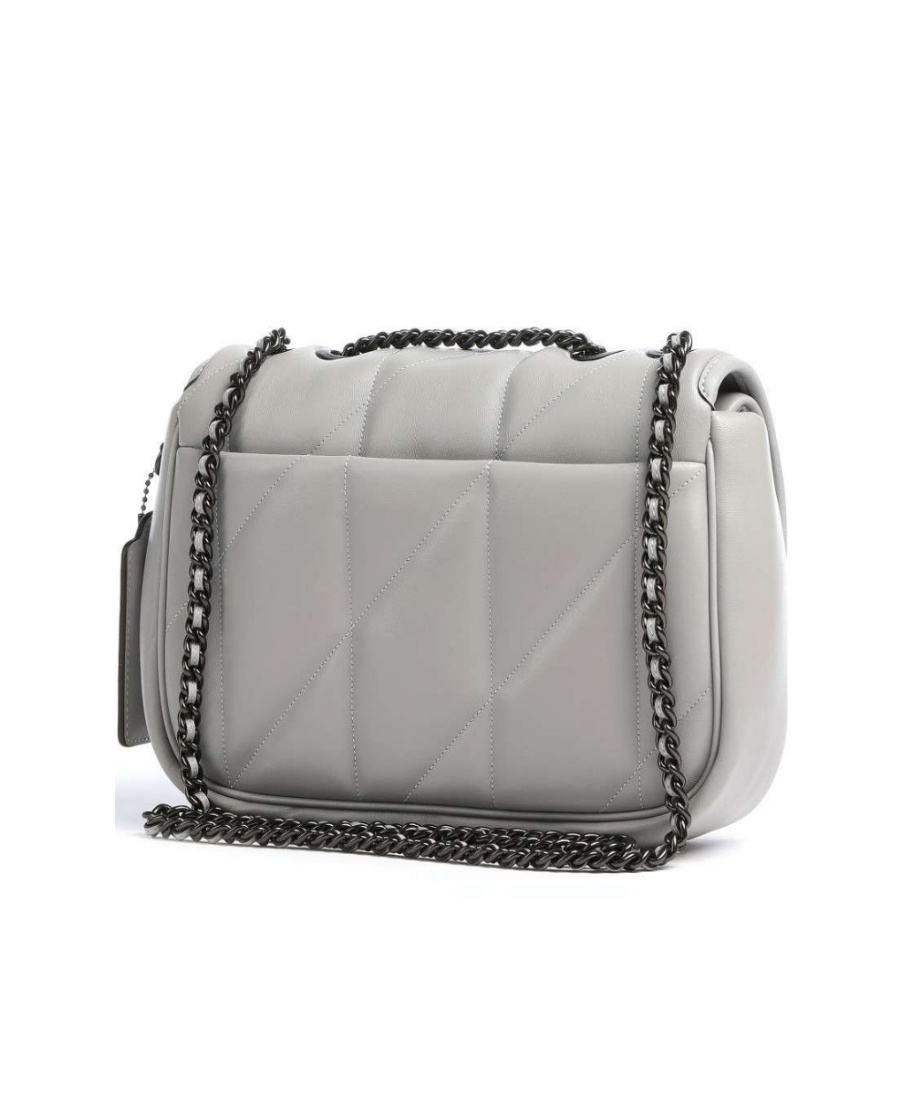 Coach Pillow Madison Shoulder Bag In Gray