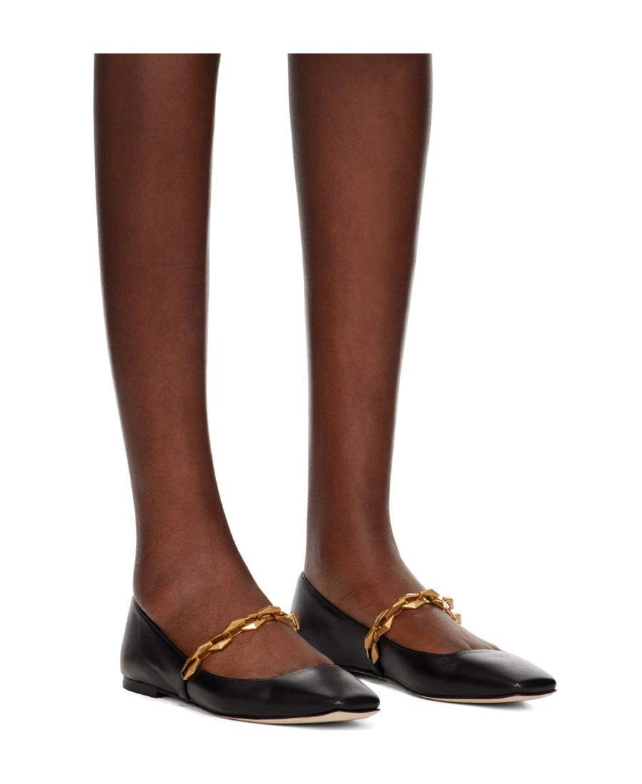 Jimmy Choo Flats In Black