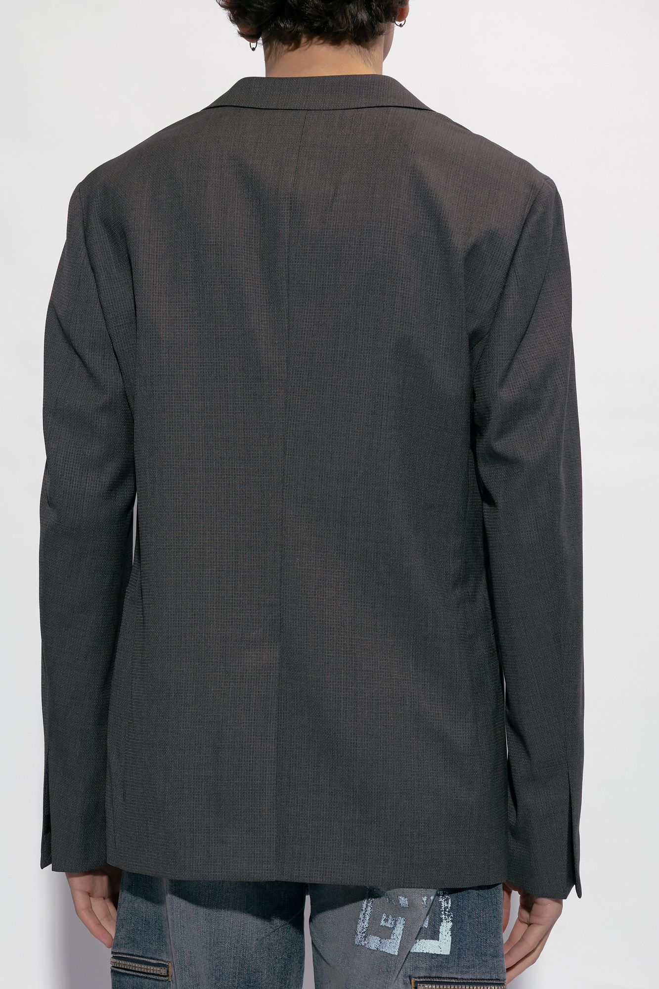 Givenchy Single-breasted Tailored Blazer In Black