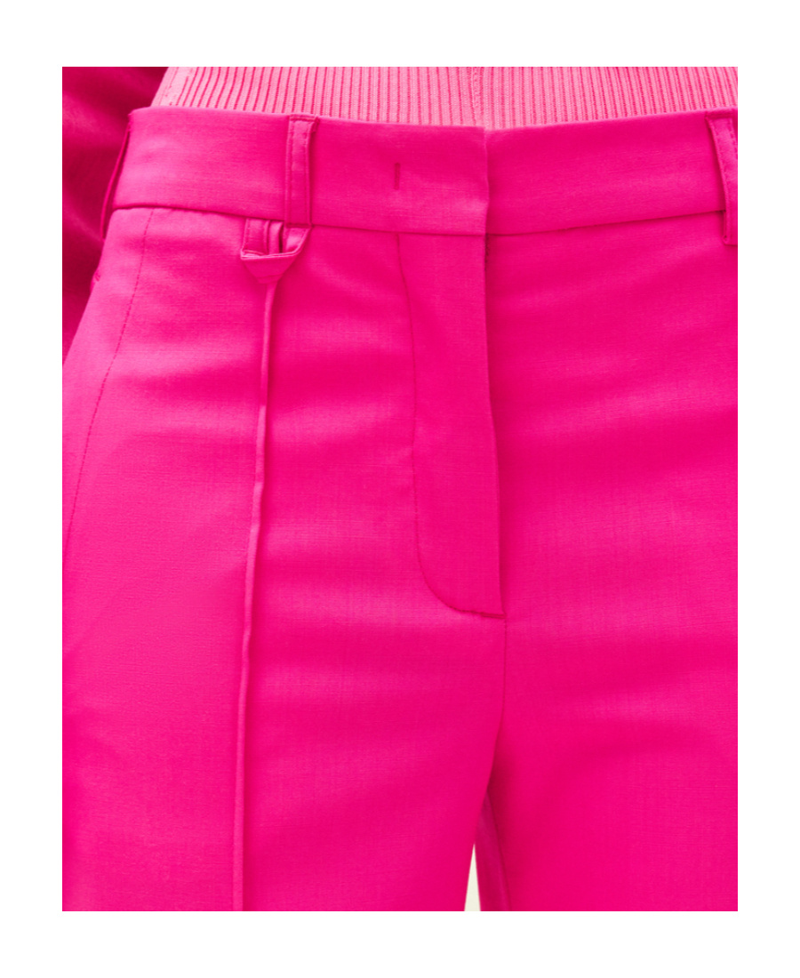Jacquemus Straight-leg Tailored Trousers In Pink