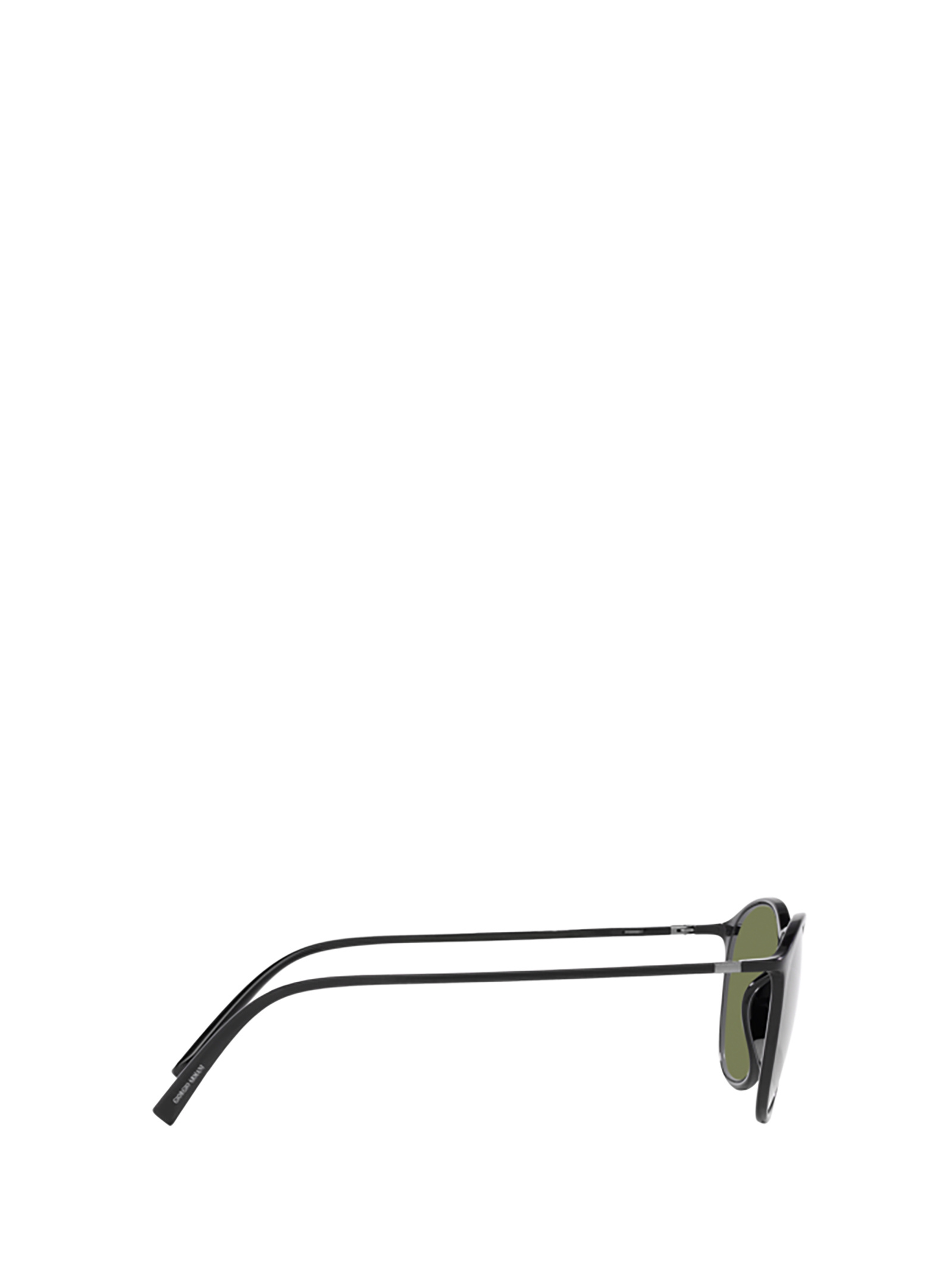 Giorgio Armani Logo Sunglasses In Green