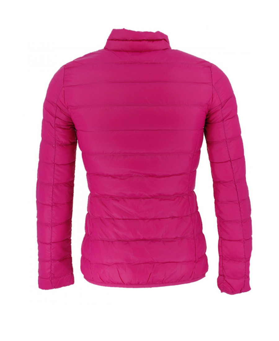 EA7 LOGO QUILTED DOWN JACKET 