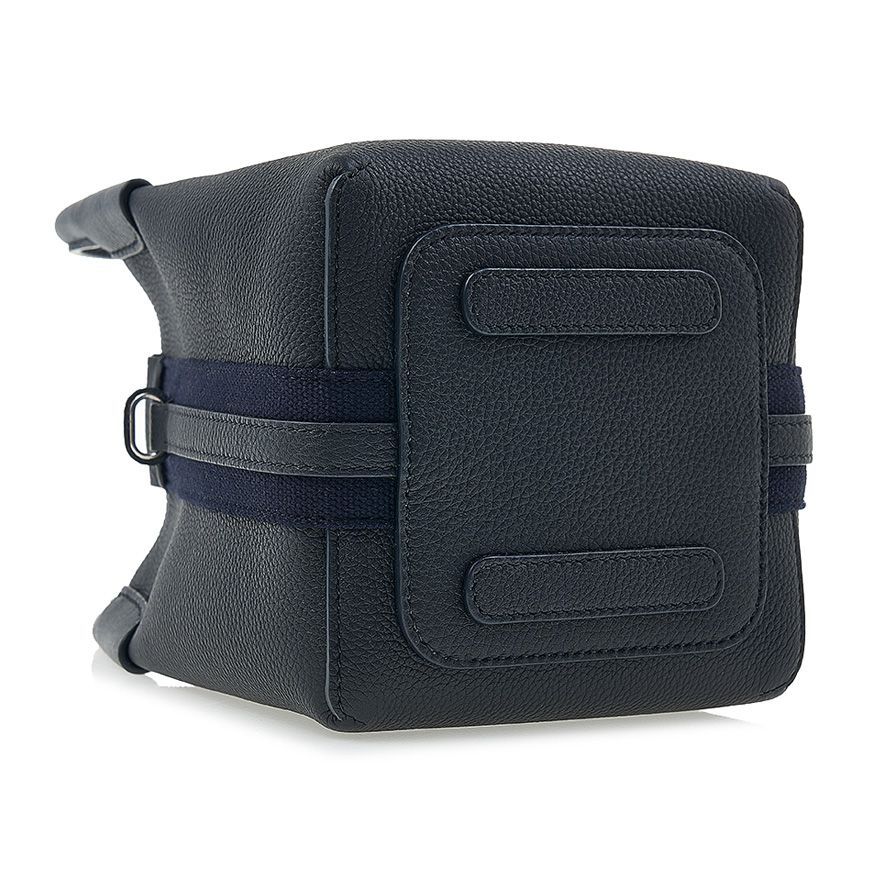 Loro Piana Micro Bale Bag In Black