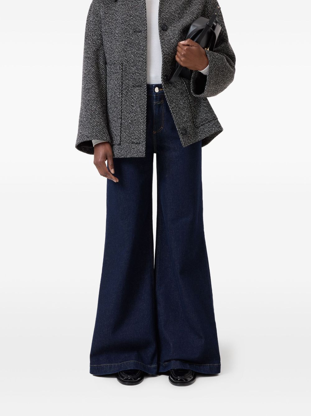 Closed Wide-leg Denim Jeans In Blue