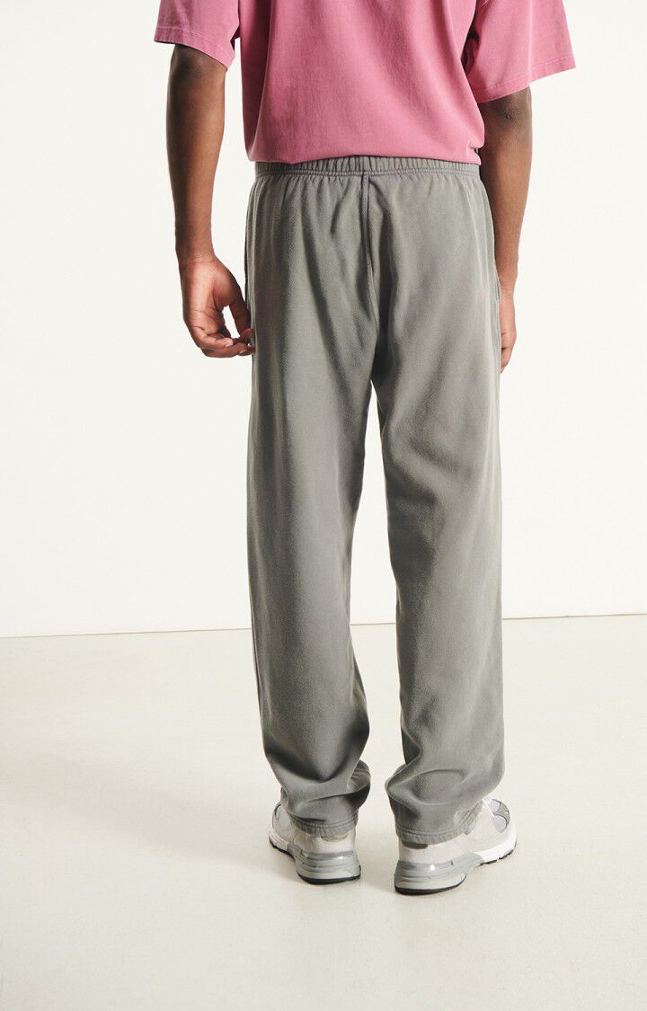 American Vintage Drawstring Jogging Pants In Gray