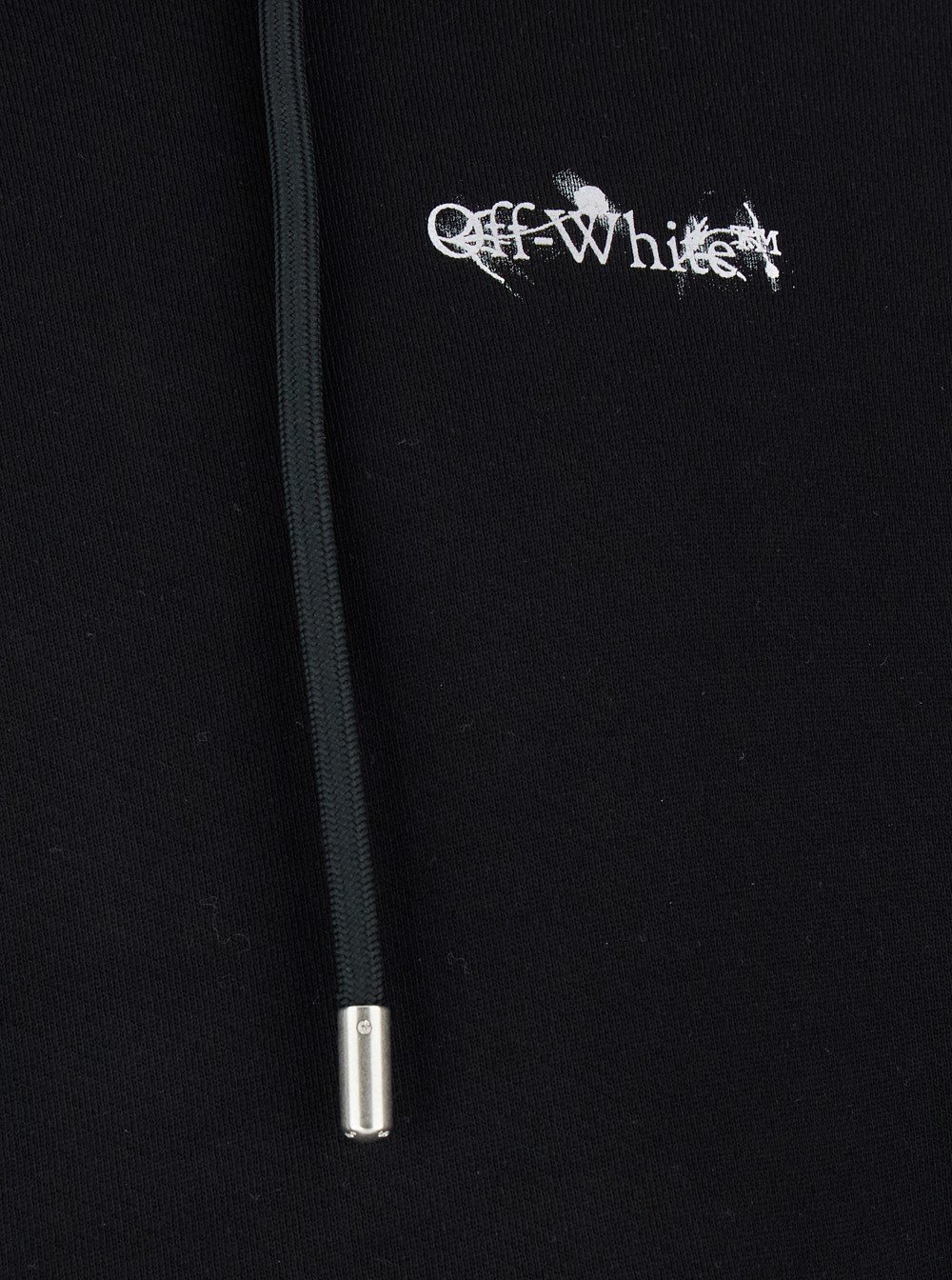 Off-white Caravaggio Arrow Over Hoodie In Black