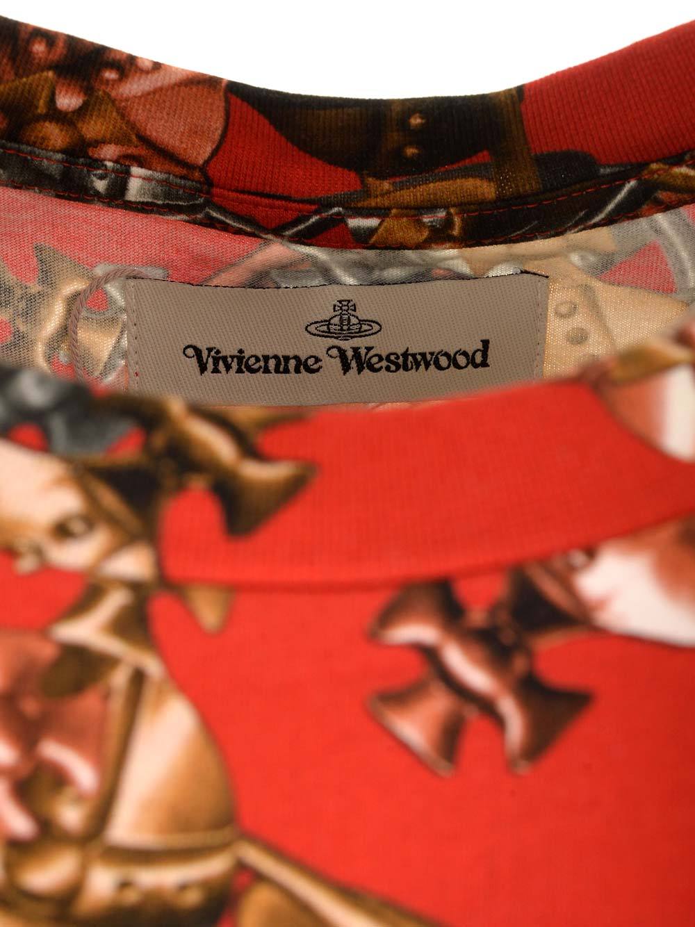 Shop Vivienne Westwood Orb Logo-print Cotton T-shirt In Brown