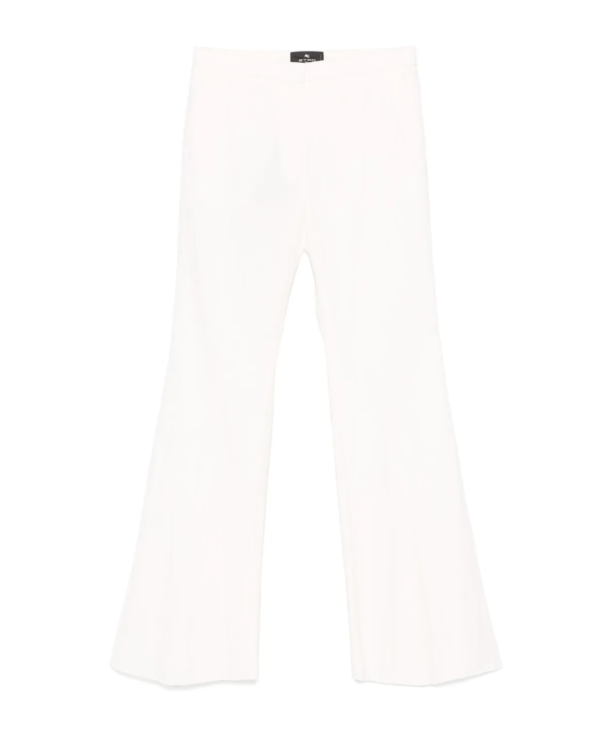 Etro Paisley Jacquard Tailored Pants In White