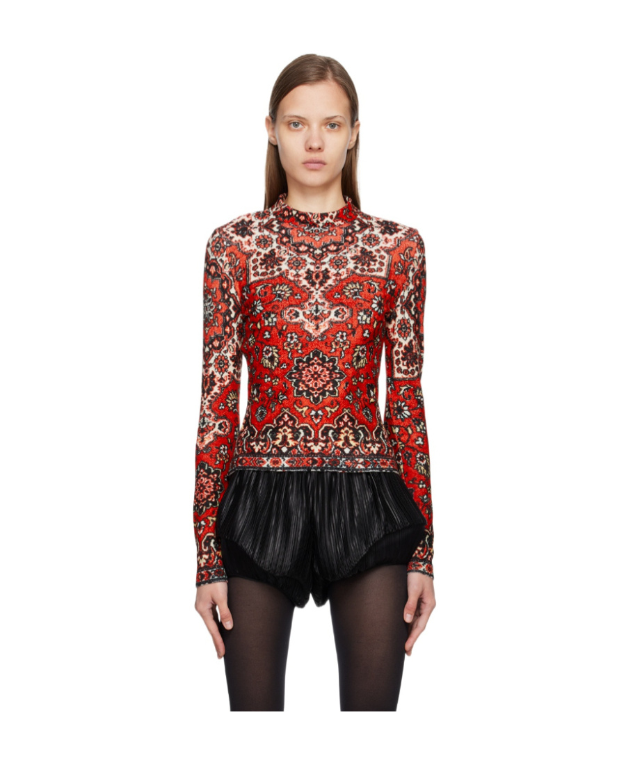 Moschino Logo Long-sleeved Sweater In Black