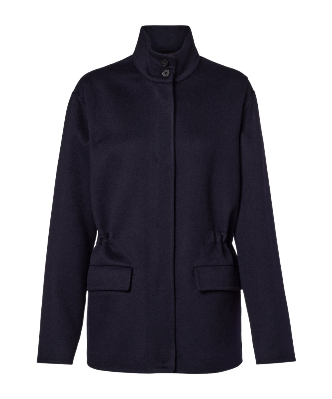 The Row Tanera Cashmere Jacket In Blue