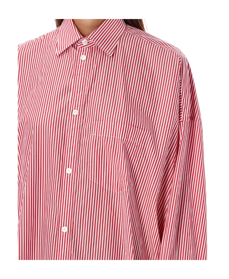 Balenciaga Women Shirt With Logo In Pink