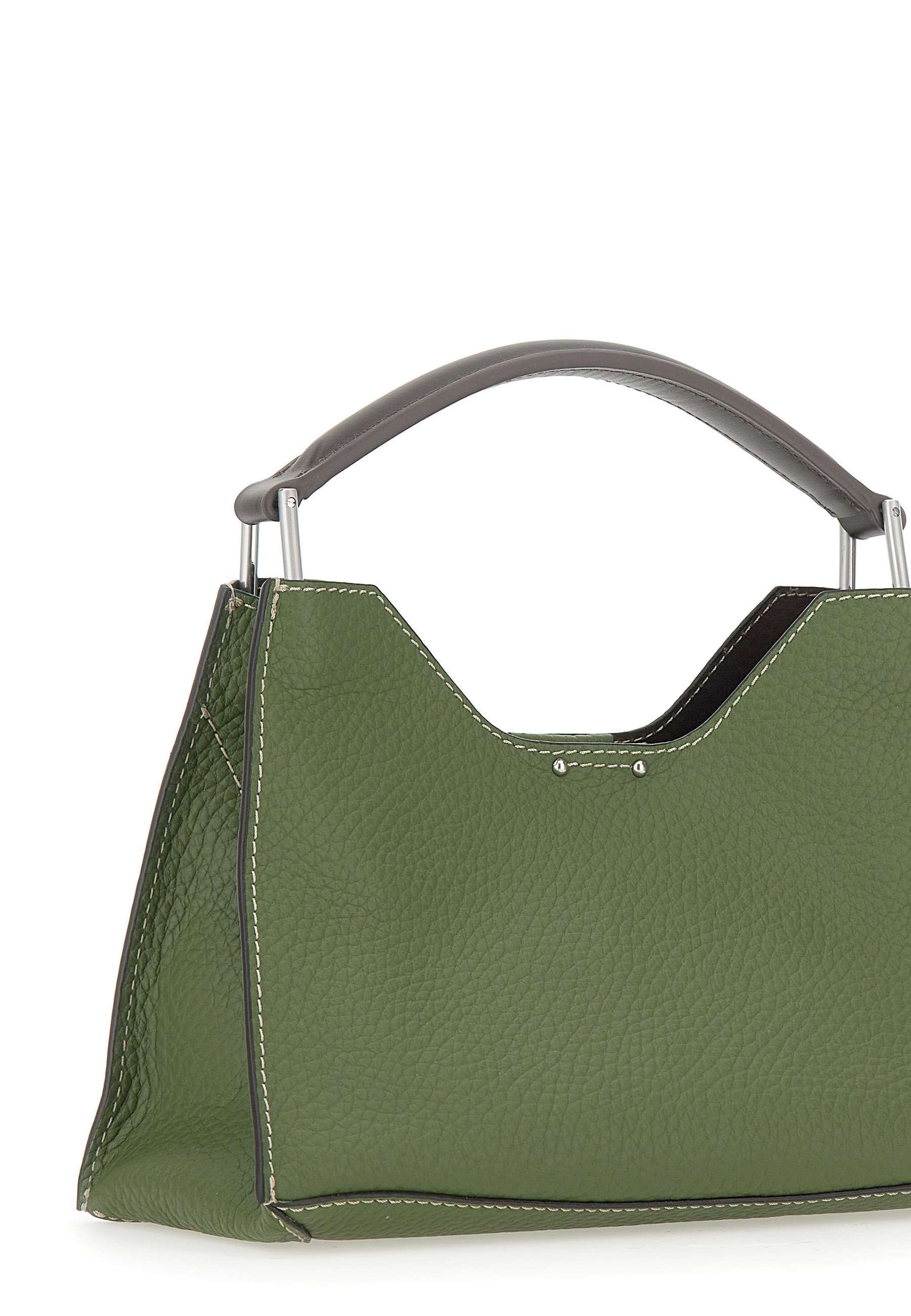Gianni Chiarini Aurora Top Handle Bag In Green