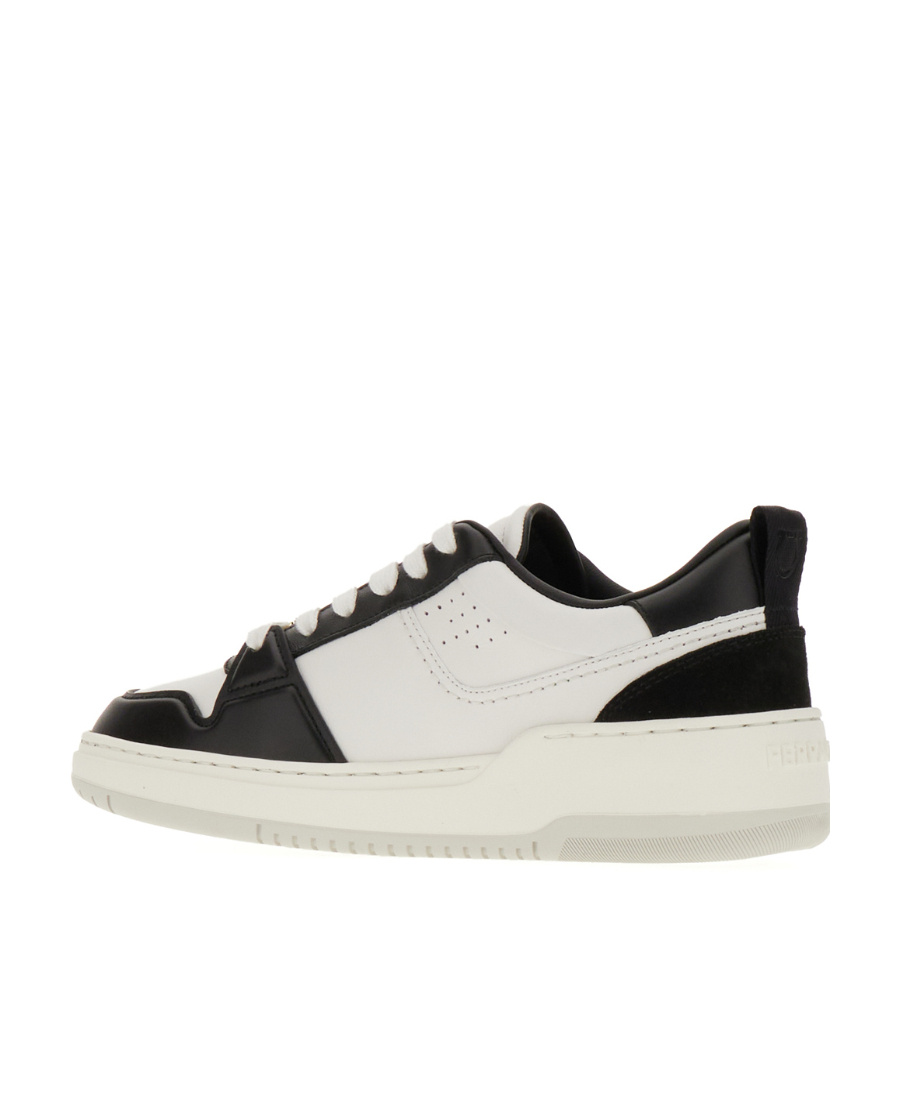 Ferragamo Dennis Low-top Sneakers In White