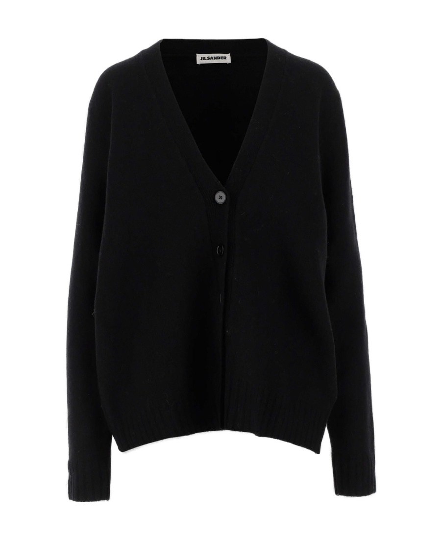 Shop Jil Sander Cardigan In Black