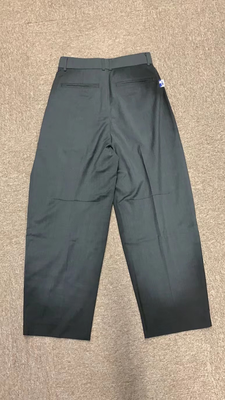 Ader Error Logo Casual Pants In Black