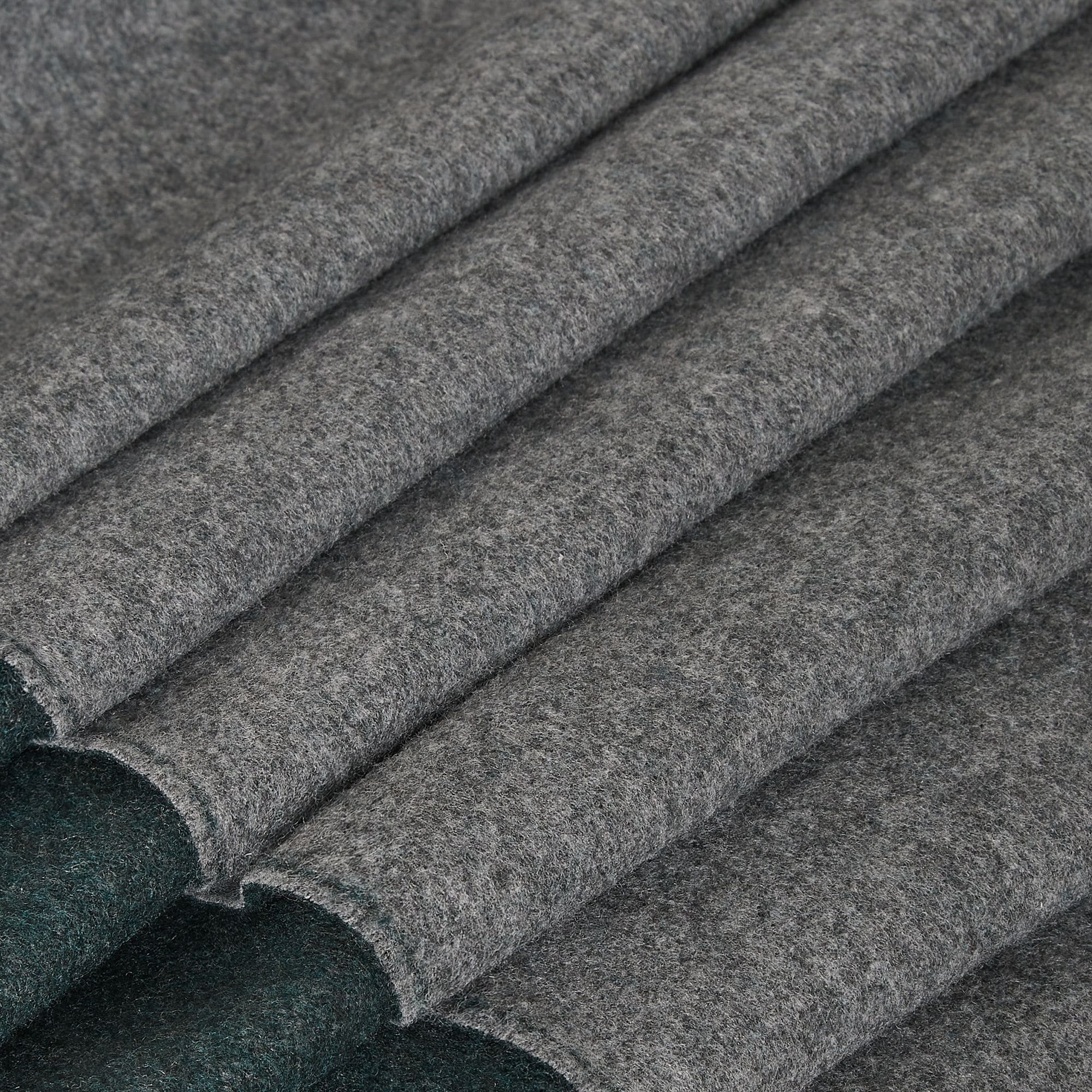 Fendi Wool And Cashmere Scarf In Gray