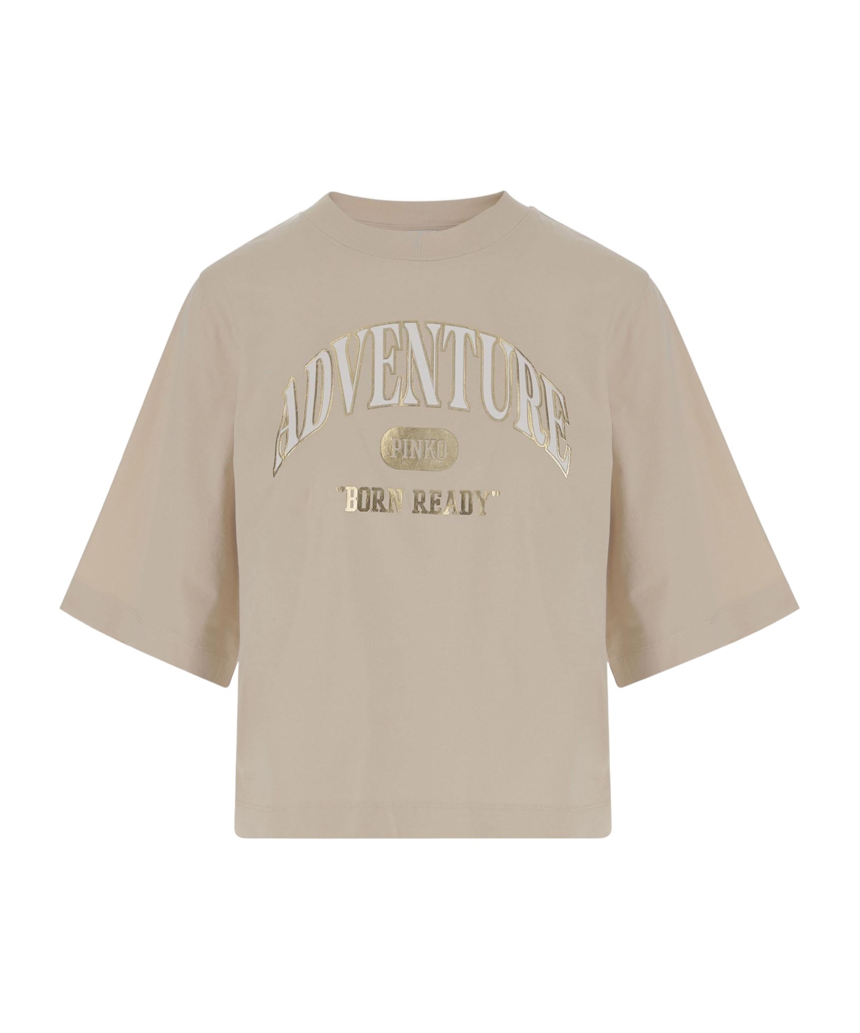 Shop Pinko Adventure T-shirt In Nude