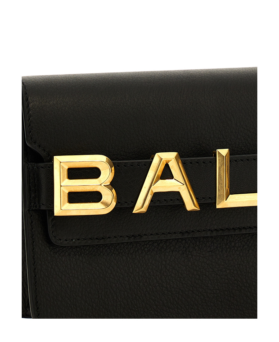 Bally Flip Shoulder Bag In Black