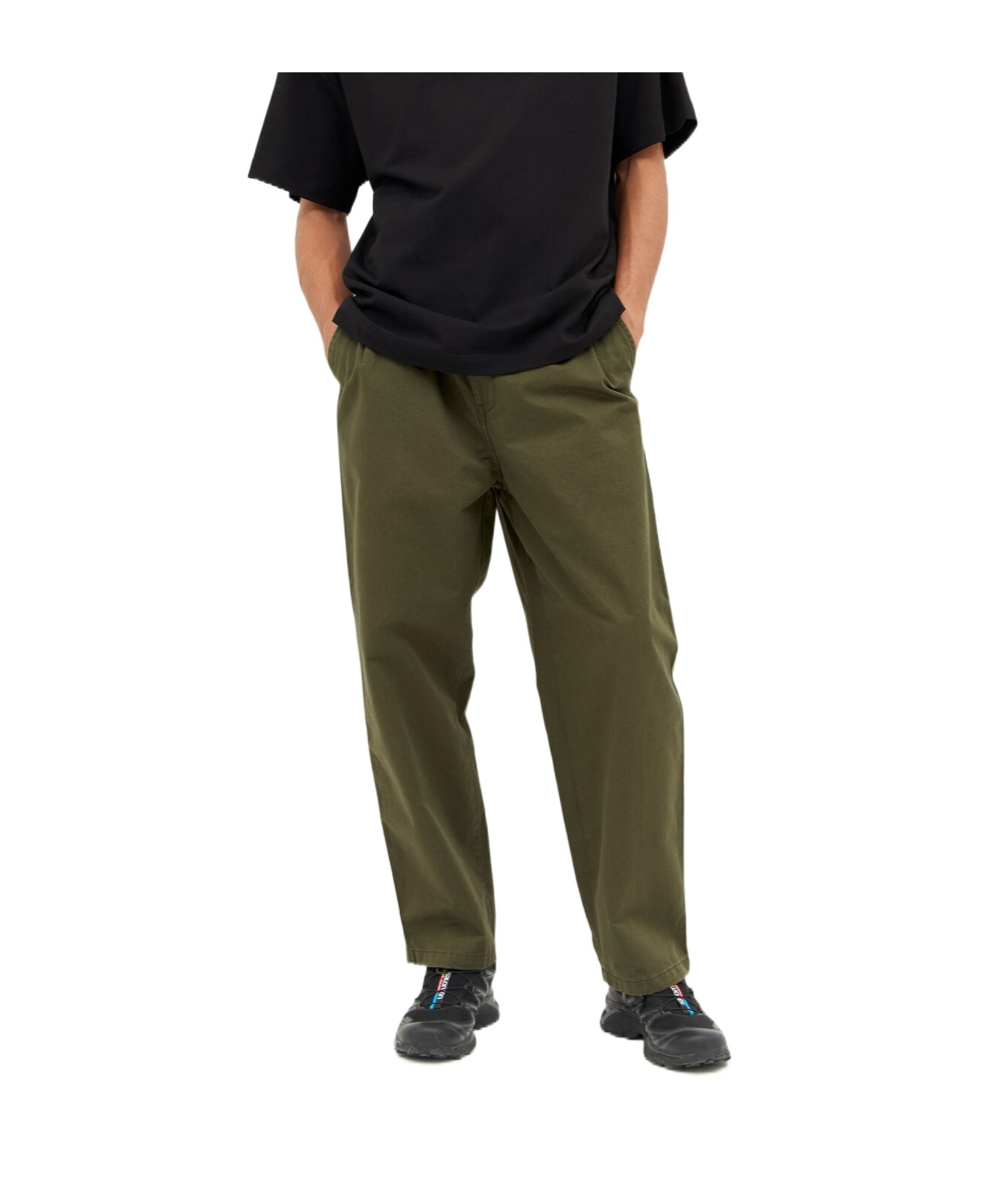 Carhartt Belt-loop Casual Pants In Green