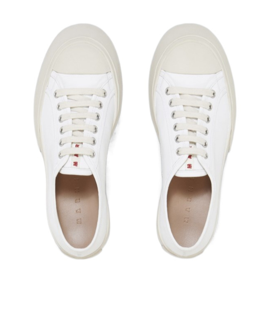 Marni Pablo Lace-up Sneakers In White