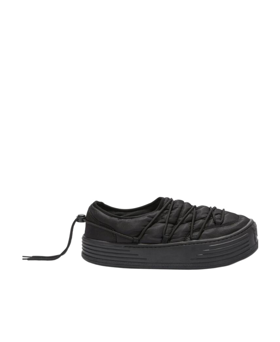 Palm Angels Snow Puffed Sneakers In Black