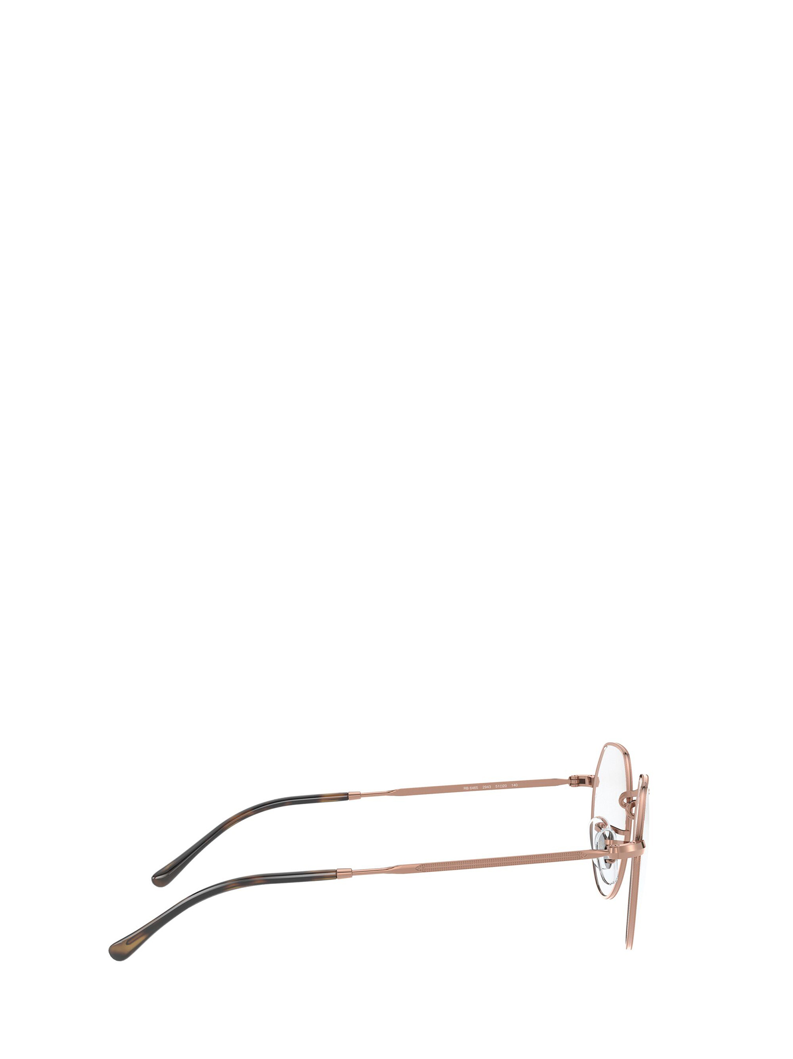 Ray Ban Round-frame Glasses In White