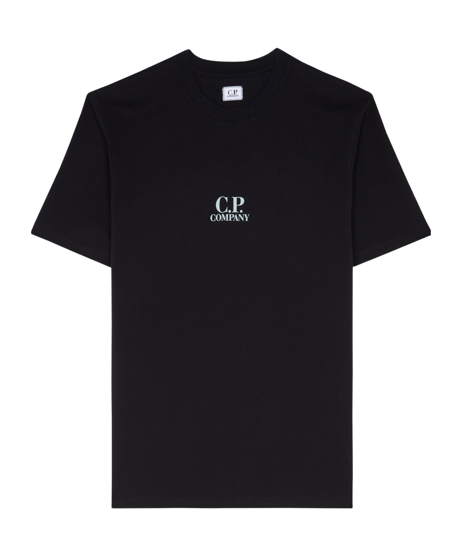 C.p. Company Mens Graphic-print Relaxed-fit Cotton T-shirt Black Xxl In Black
