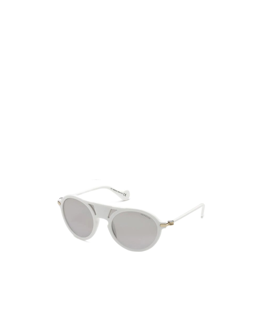 Moncler Logo Sunglasses In Gray