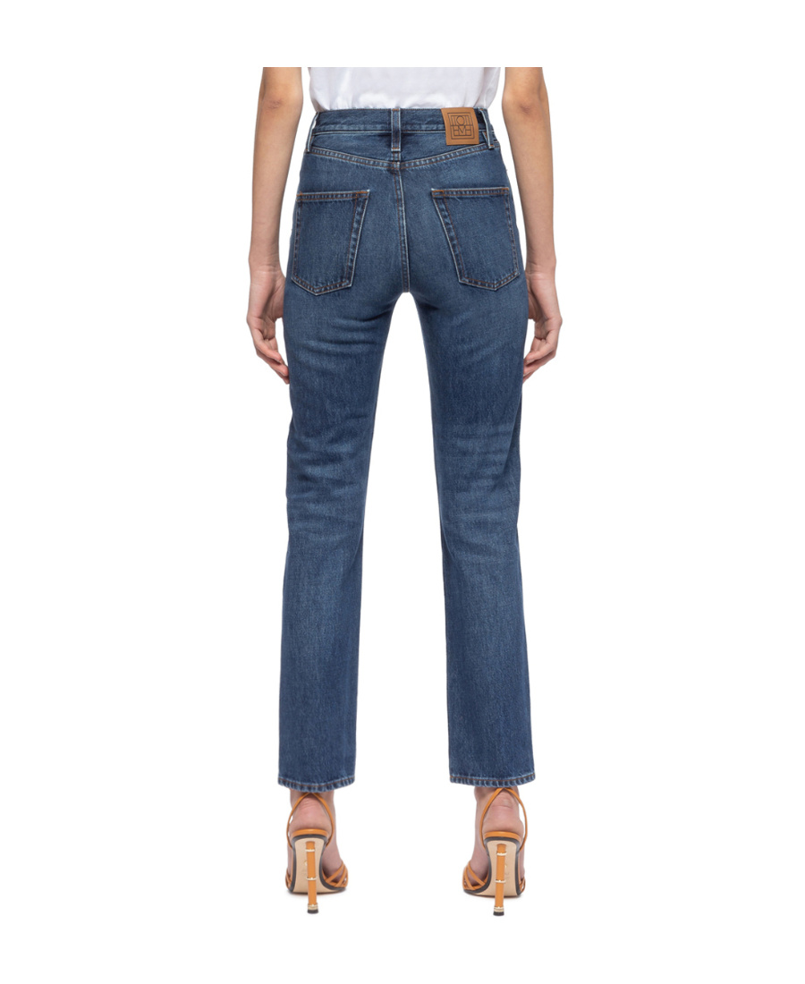 Totême Regular-fit Vintage-wash Jeans In Blue