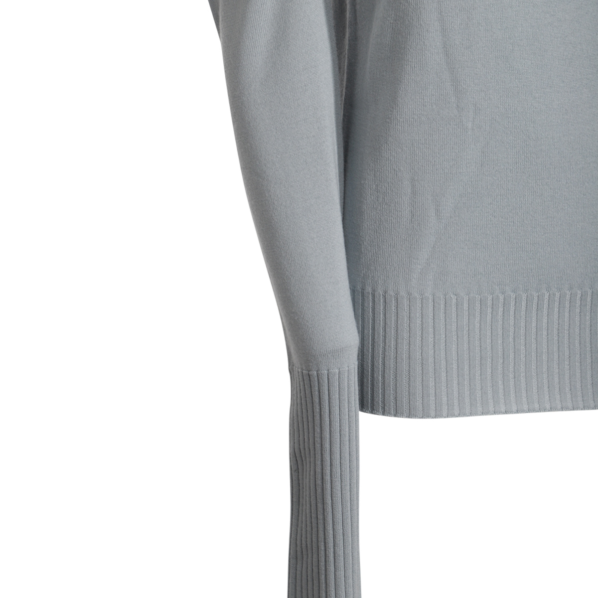 Rick Owens Woman Sweater Sky Blue Size S Virgin Wool In Gray