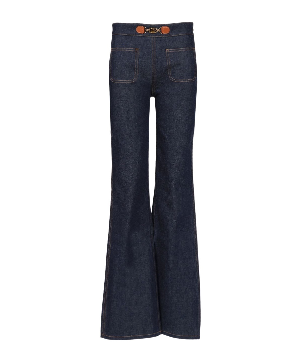 Celine Francoise Flare Jeans Women In Black