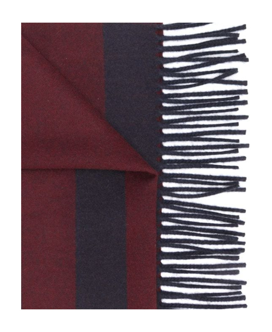 Ferragamo Check Color Matching Scarf In Red