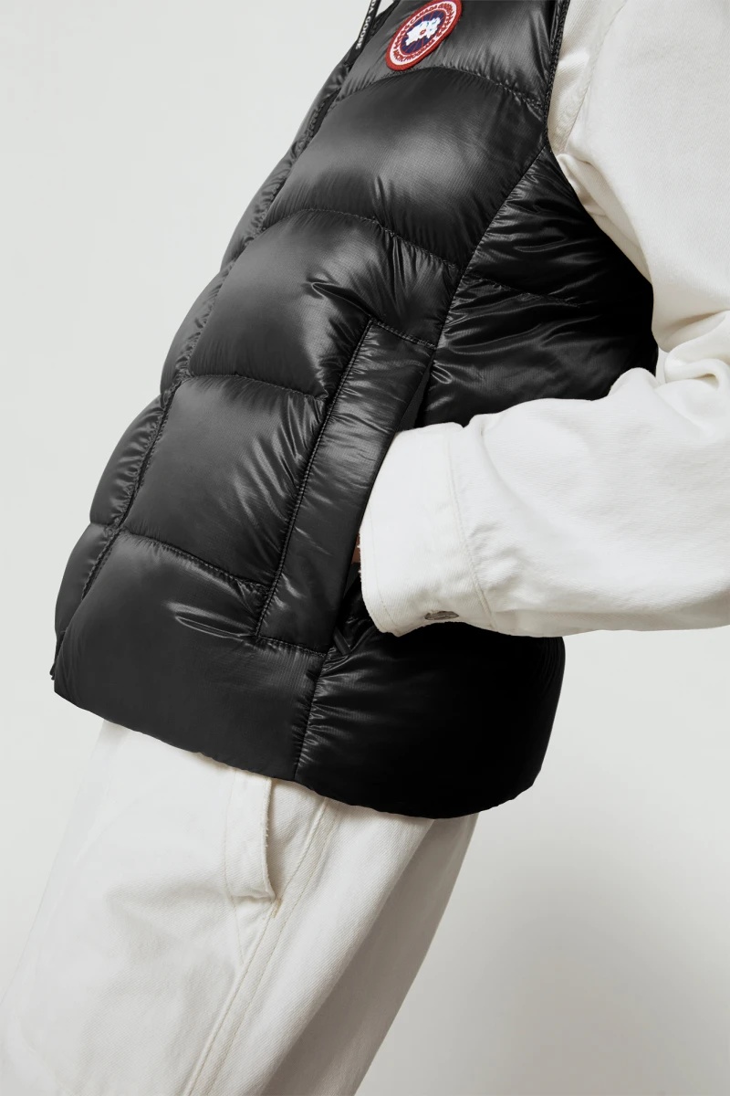 Shop Canada Goose Cypress Padded Gilet In Black