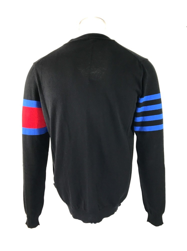 Moschino Long-sleeved Sweater In Green