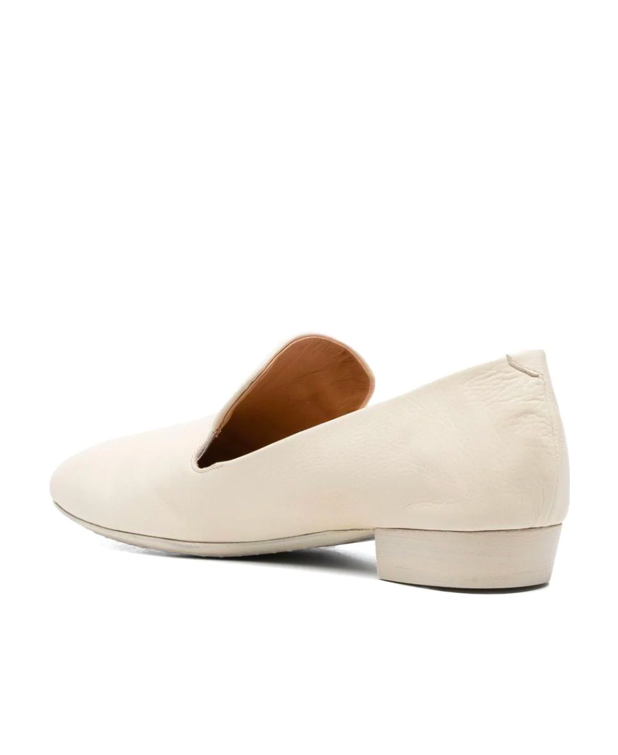 Marsèll Slip-on Leather Loafers In White