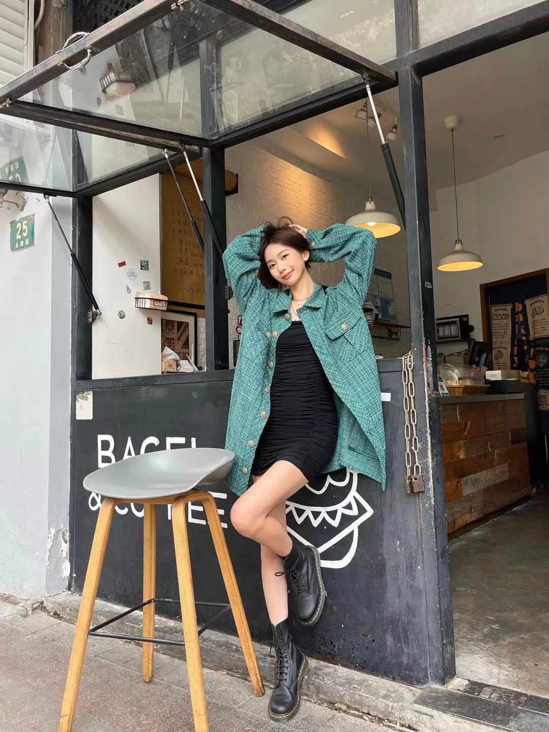 Charlie Luciano Four-pocket Shirt Casual Jacket In Blue