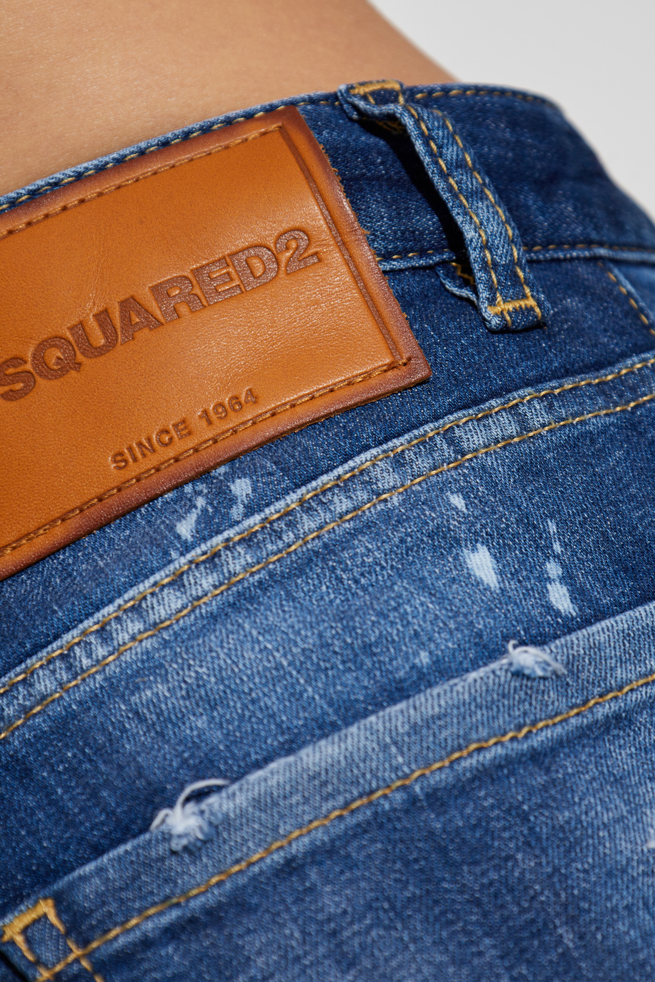 Dsquared2 Stretch Denim Boston Jeans