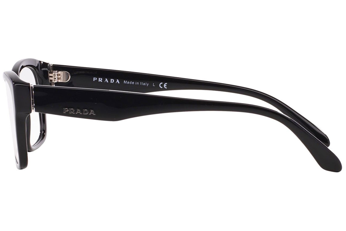 Prada Logo Flat Mirror In White
