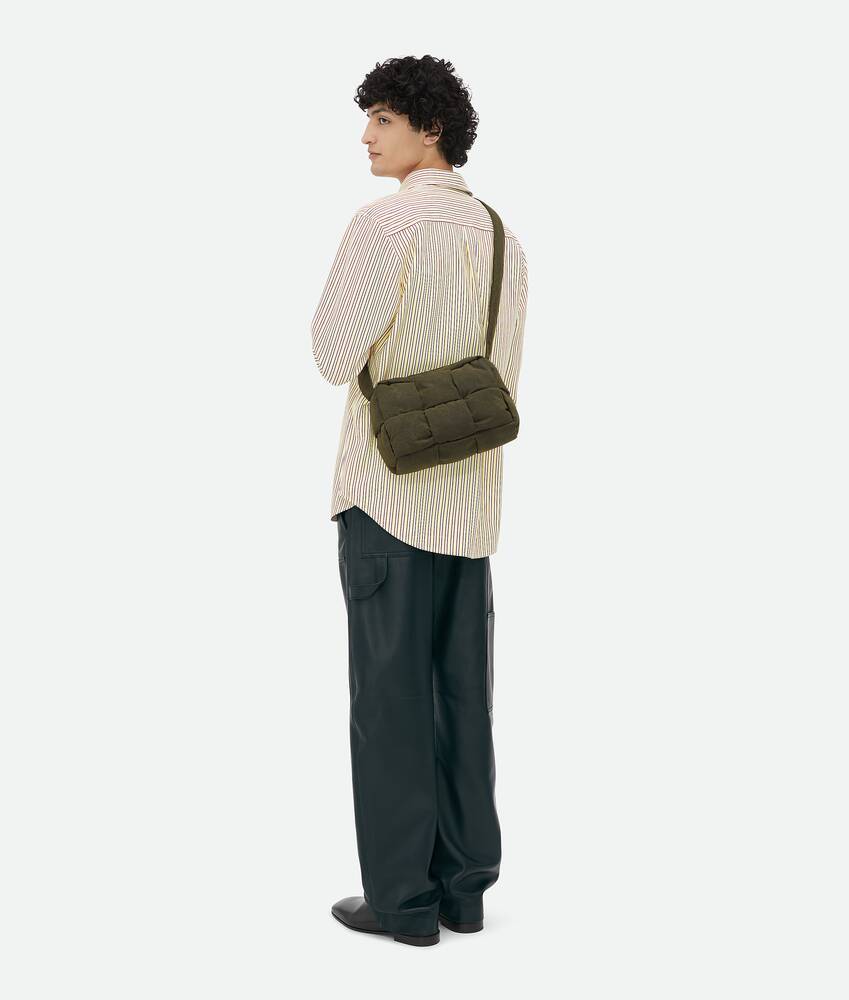 Bottega Veneta Medium Arco Padded Camera Bag In Green