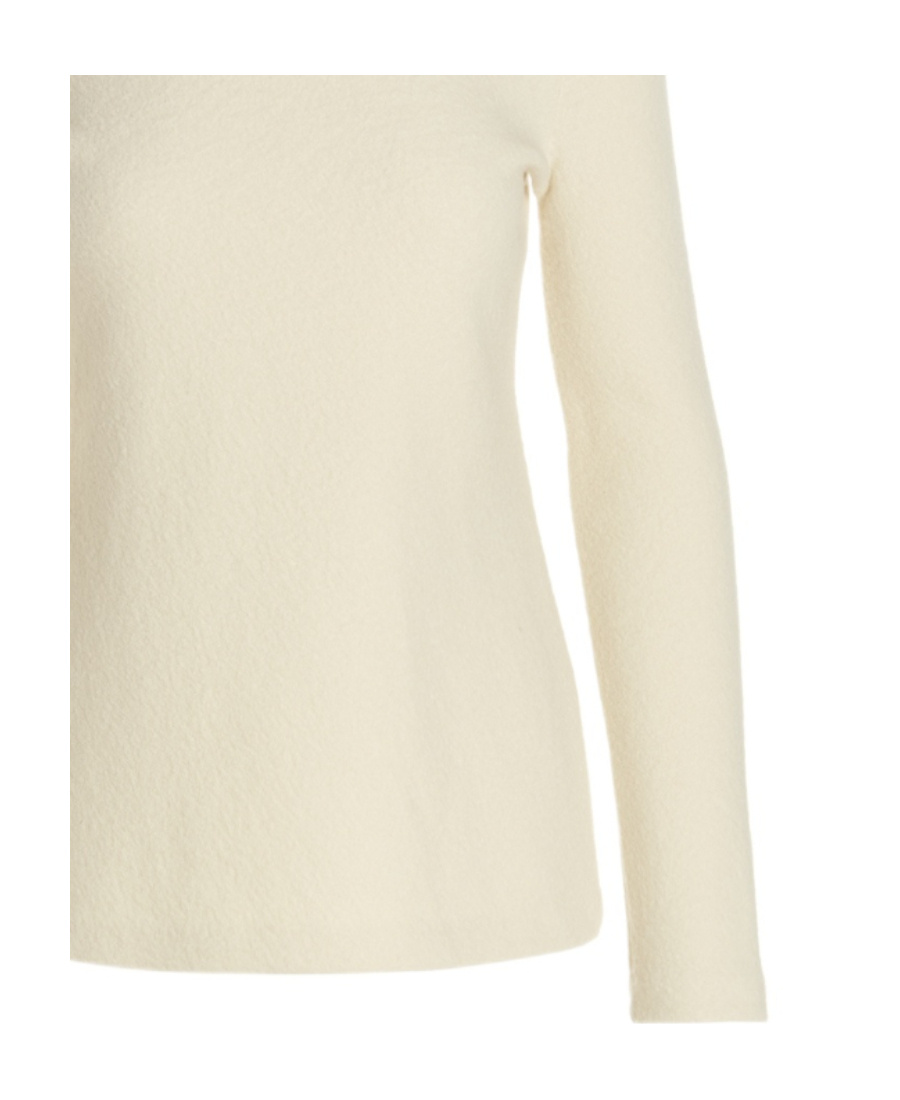Jil Sander High-neck Keyhole Jumper In Nude