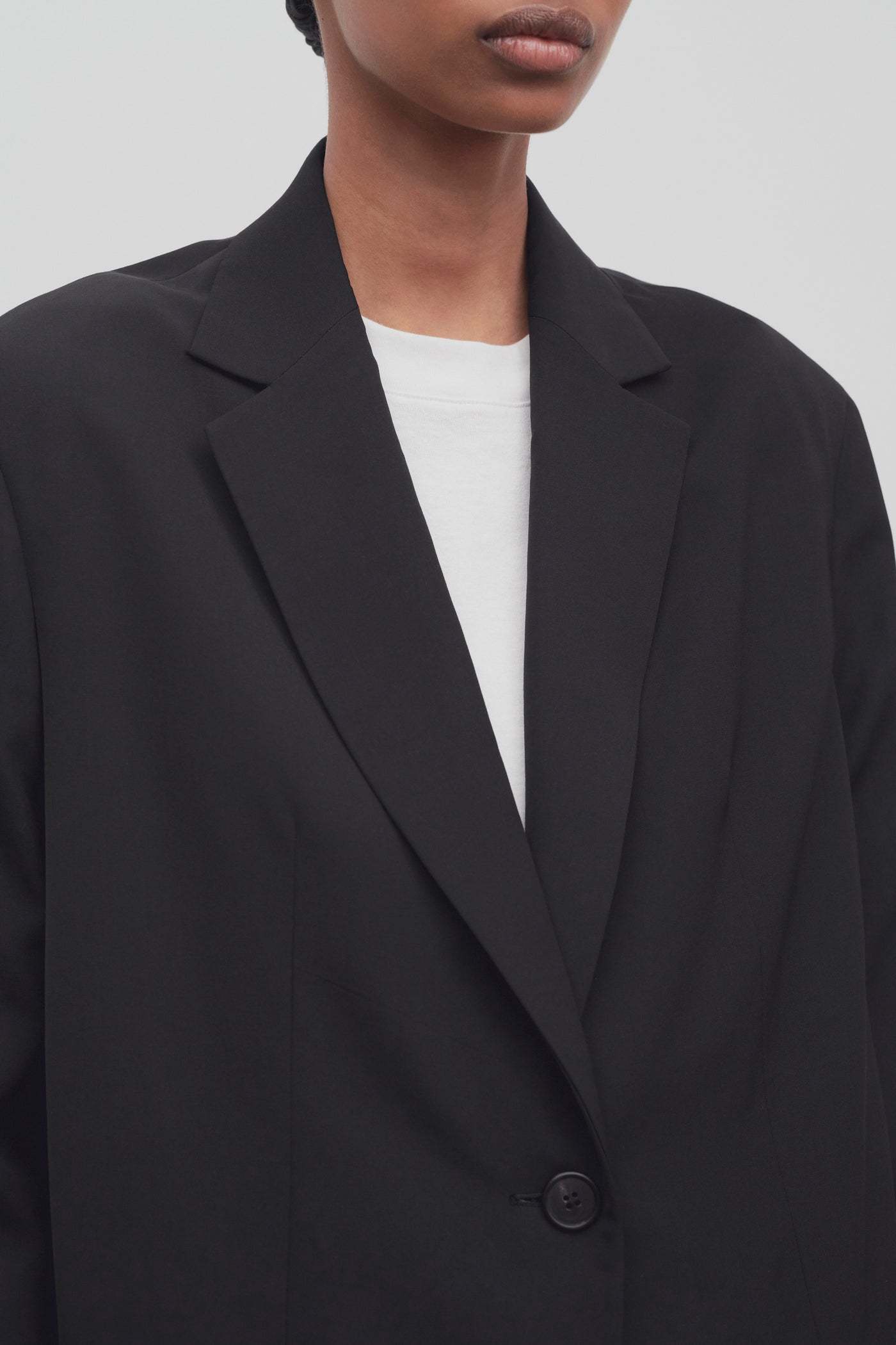 The Row Single-breasted Blazer In Black