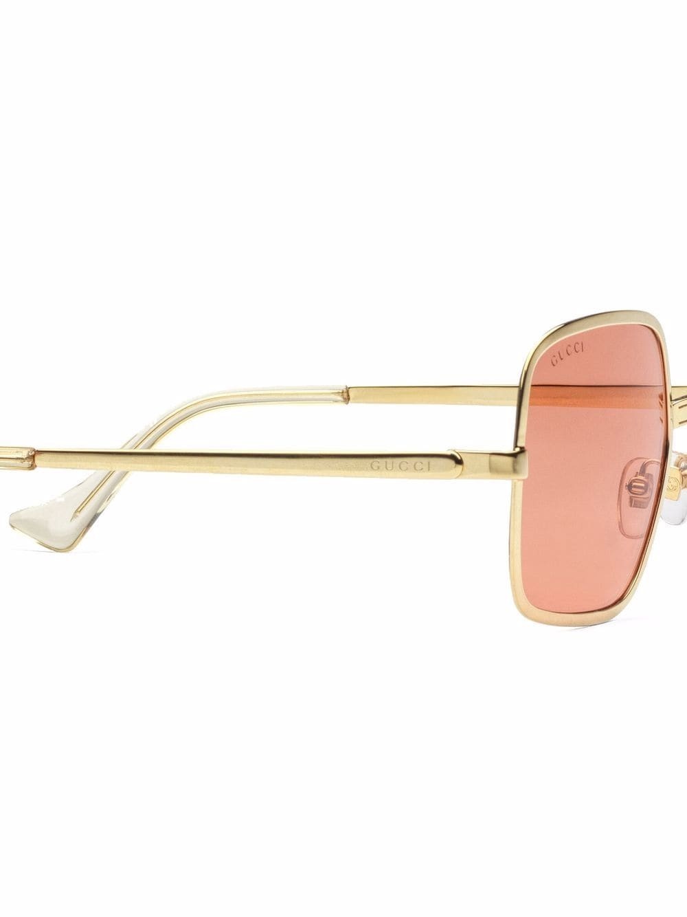 Gucci Oversized Square Frame Sunglasses In Pink