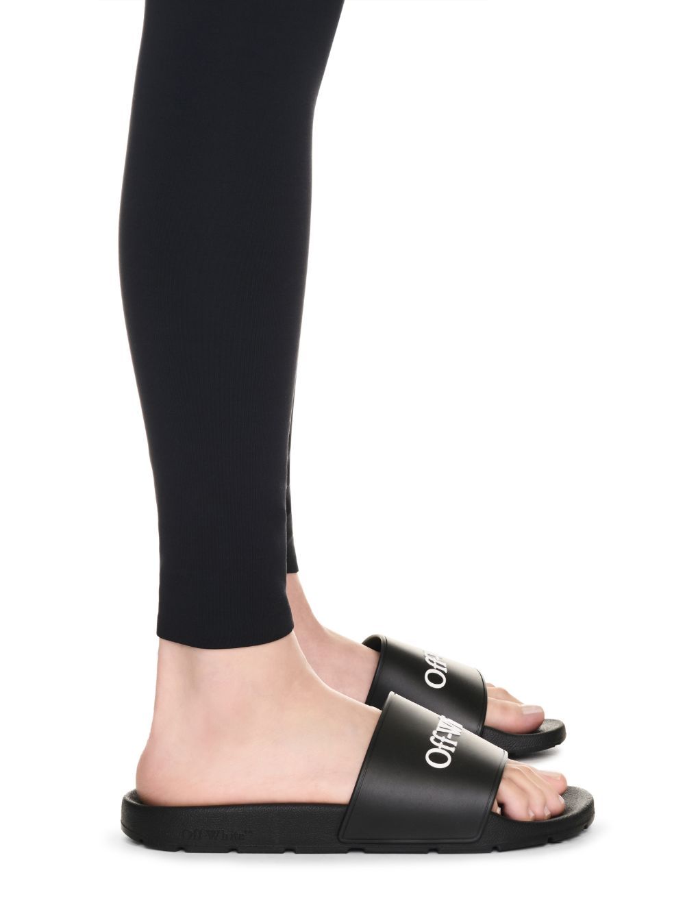 Off-white Off White Women Bookish Sliders In Black