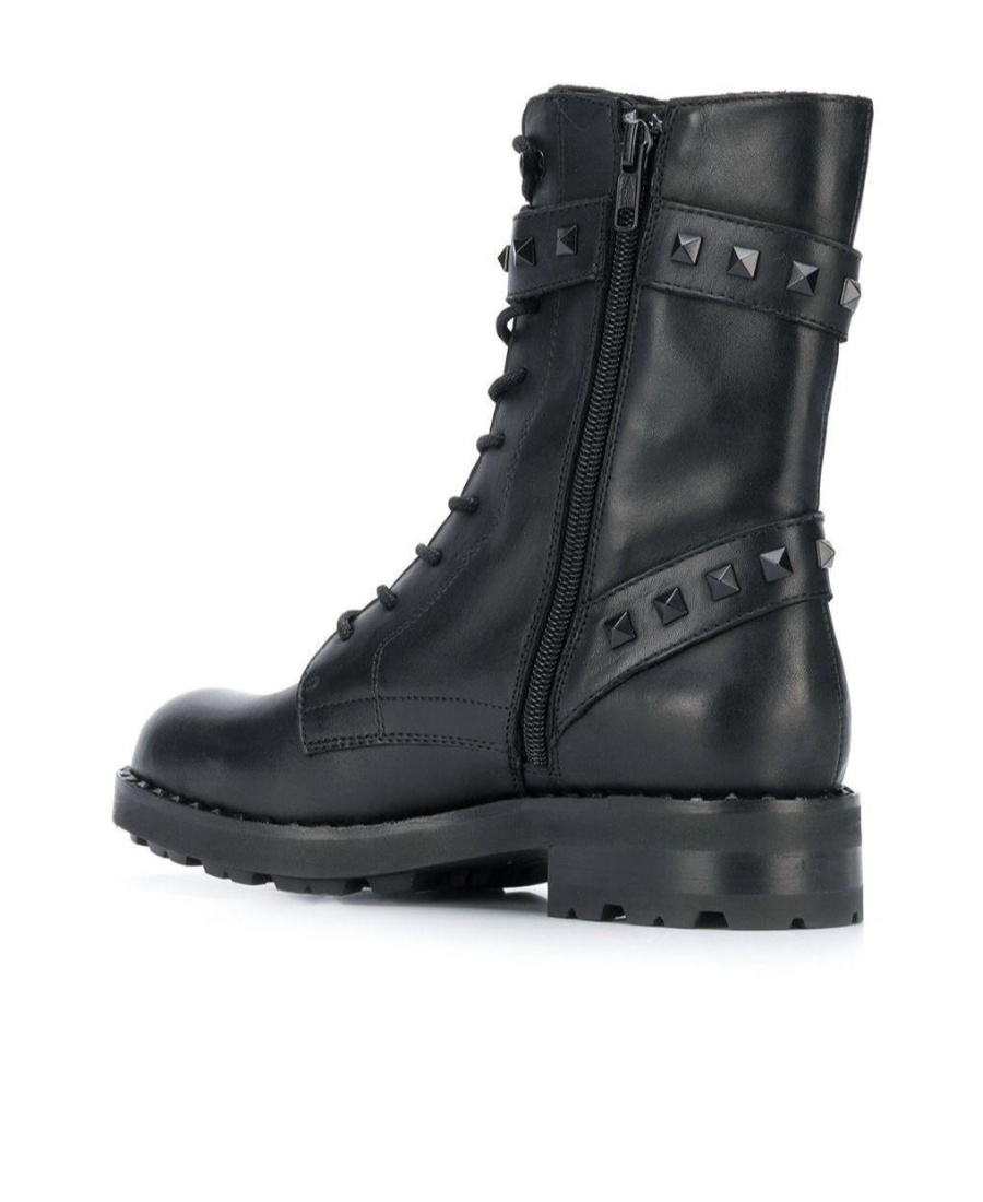 Ash Logo Boots In Black