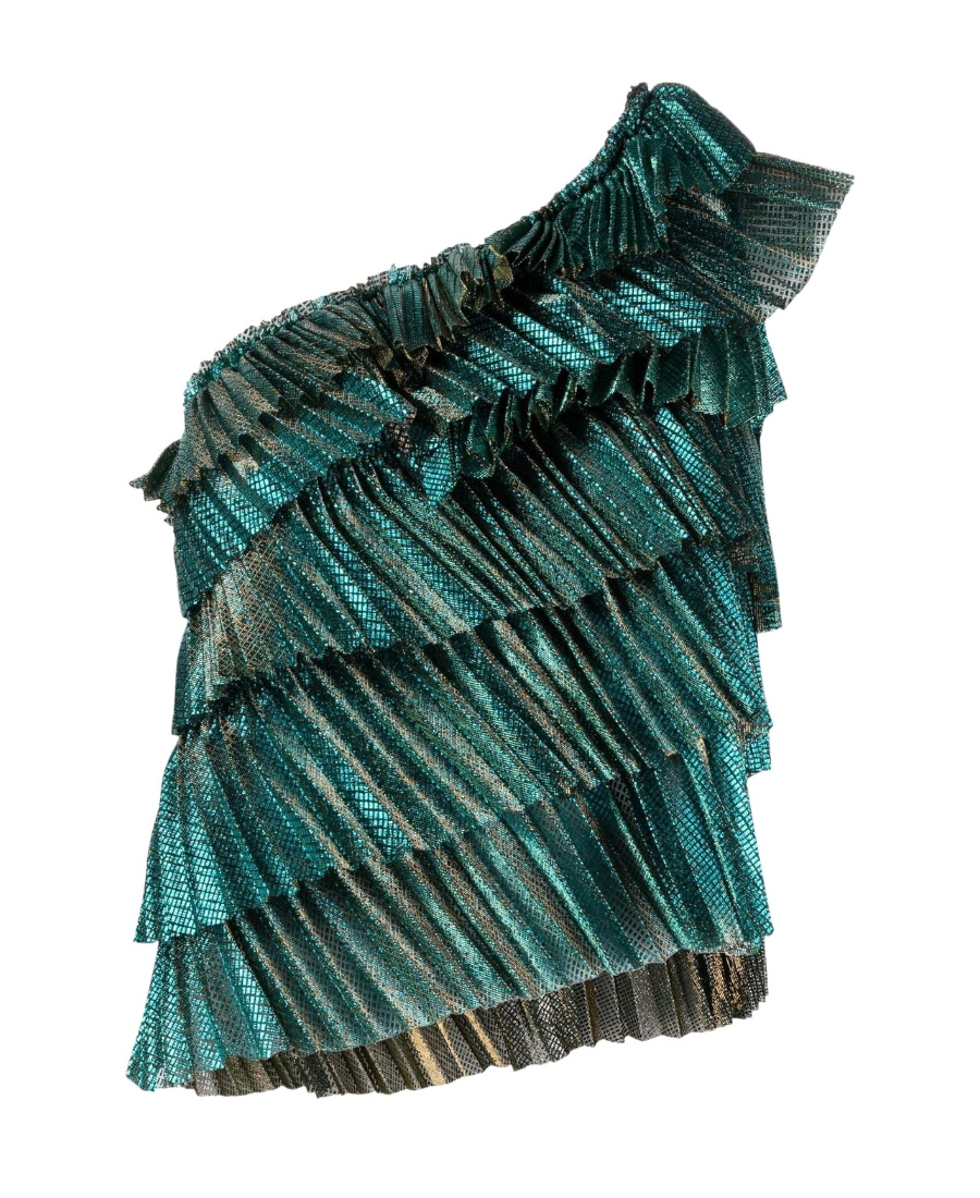 Shop Forte Forte Sleeveless Blouse In Green