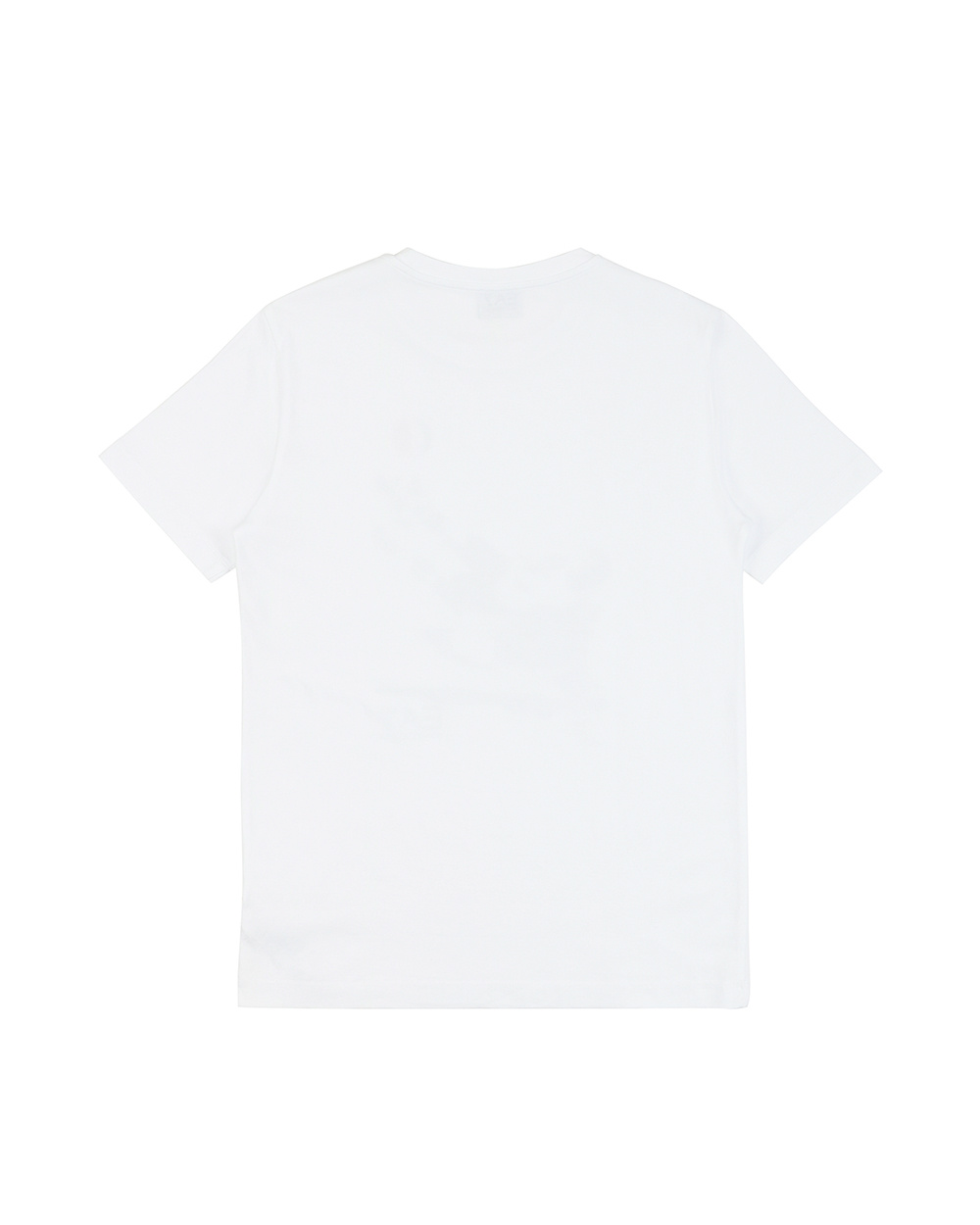 EA7 LOGO T-SHIRT WITH ROUND NECK