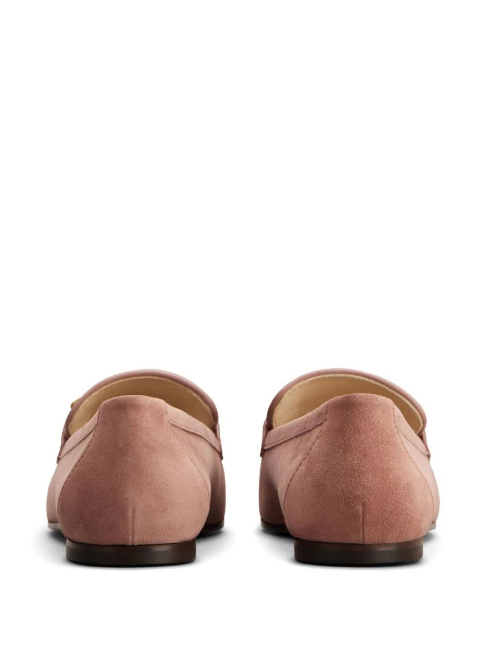 Tod's Kate Suede & Leather Loafer In Brown